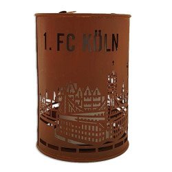 1. FC Köln LED-Solar Fackelleuchte - Skyline - LED Lampe