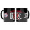 FC Bayern München Tasse - Olise - Schwarz | Spielertasse | Kaffeetasse | FCB