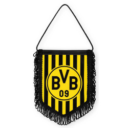Borussia Dortmund Autobanner Auto Wimpel Banner - Plus Aufkleber BVB 09