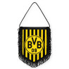 Borussia Dortmund Autobanner Auto Wimpel Banner - Plus Aufkleber BVB 09