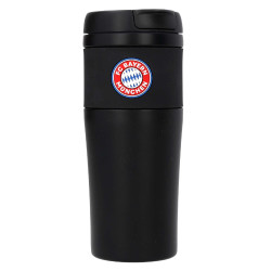 FC Bayern München Thermobecher Edelstahl schwarz | Kaffee Becher | Coffee to go | FCB