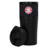 FC Bayern München Thermobecher Edelstahl schwarz | Kaffee Becher | Coffee to go | FCB
