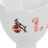 1. FC Köln Eierbecher - Schriftzug Piktogramme - 2er Set