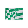 SV Werder Bremen Hissfahne - Karo - 180 x 120 cm Fahne Raute Flagge