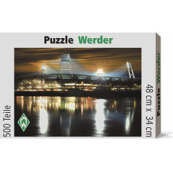 Teepe SV Werder Bremen Puzzle  - Weser Stadion - 500 Teile Legespiel