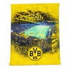 Borussia Dortmund Fleecedecke - Stadion - Kuscheldecke 150 x 200 cm, Decke BVB 09