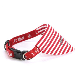 1. FC Köln Hundehalsband mit Dreieckstuch Sabbellappe Größe L Halsband Tuch