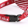 1. FC Köln Hundehalsband mit Dreieckstuch Sabbellappe Größe L Halsband Tuch