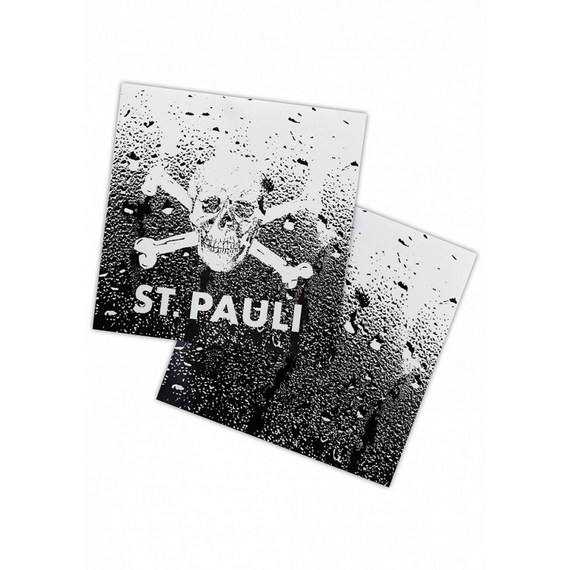 FC St. Pauli Fliesenaufkleber - Totenkopf - 2er Set Aufkleber