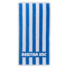 Hertha BSC Berlin Duschtuch - Blau-Weiß - 70 x 140 cm GOTS Badetuch HBSCB