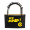 Borussia Dortmund Vorhängeschloss  - Für immer BVB - Schloss Liebesschloss BVB 09