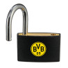 Borussia Dortmund Vorhängeschloss  - Für immer BVB - Schloss Liebesschloss BVB 09