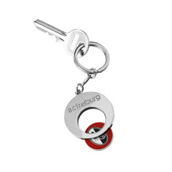 SC Freiburg Schlüsselanhänger mit Einkaufschip Anhänger Keychains