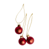 FC Bayern München - Christbaumkugeln 10er Set - 3 cm Weihnachtskugeln FCB