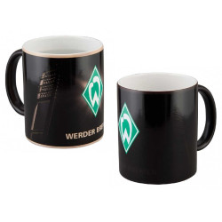 SV Werder Bremen Tasse Magic - Flutlichtmast - Kaffeetasse SVW