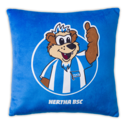 Hertha BSC Berlin Plüschkissen - Herthinho - Schmusekissen Kissen Kuschelkissen  HBSCB