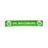 VfL Wolfsburg Autoschal grün/weiß Auto Schal Car Scarf Fanschal