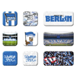Hertha BSC Berlin Magnet 9er Set Kühlschrankmagnet