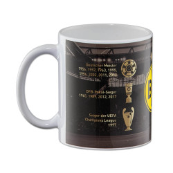 Borussia Dortmund Tasse - Erfolge - Kaffeetasse | Kaffeepot | BVB 09