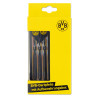 Borussia Dortmund Dartpfeile mit Box, Steeldarts, Dart Pfeile BVB 09