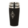 Borussia Mönchengladbach Thermobecher - Raute - schwarz-silber Becher Coffee to go Kaffeebecher BMG