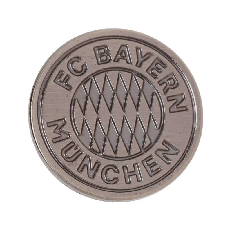FC Bayern München Pin - Logo silber - Anstecker Emblem, Button FCB