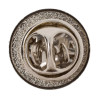 FC Bayern München Pin - Logo silber - Anstecker Emblem, Button FCB