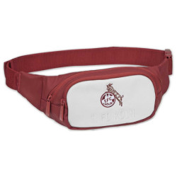 1. FC Köln Gürteltasche  - Retro - Bauchtasche bordeaux-weiß Tasche