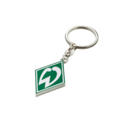 SV Werder Bremen Schlüsselanhänger - Raute - grün/weiß Anhänger Keychains