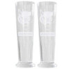 VfL Wolfsburg Pilsglas - Wolf - 2er Set Bierglas Glas 0.3l Pilsstange
