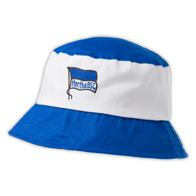 Hertha BSC Berlin Fischerhut blau-weiß Sonnenhut Hut Schlapphut HBSCB