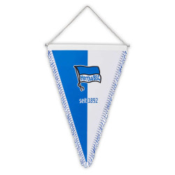 Hertha BSC Berlin XXL Wimpel blau-weiß 40 cm Schmuckwimpel | Banner HBSCB