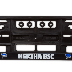 Hertha BSC Berlin Kennzeichenhalter 2er-Set Nummernschildhalter Kennzeichenrahmen