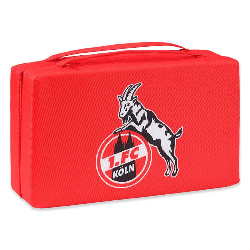 1. FC Köln Klappsitzkissen Rot | Sitzkissen | Kissen | Stadionkissen