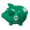 SV Werder Bremen Sparschwein - Einwurf - grün Sparbüchse Spardose Piggy Bank