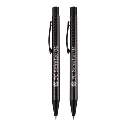 FC Schalke 04 Kugelschreiber Carbon 2er Set Kul Stift S04