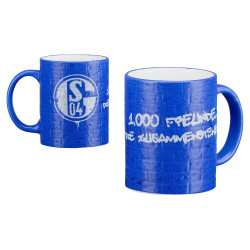FC Schalke 04 Tasse - 1000 Freunde - Kaffeebecher S04