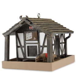 1. FC Köln Vogelhaus - Kleines Geißbockheim - Futterstation, Futterhaus - plus Lesezeichen I love Köln