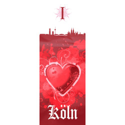 1. FC Köln Vogelhaus - Kleines Geißbockheim - Futterstation, Futterhaus - plus Lesezeichen I love Köln