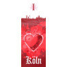 1. FC Köln Vogelhaus - Kleines Geißbockheim - Futterstation, Futterhaus - plus Lesezeichen I love Köln