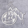1. FC Köln Flanell Decke nachtleuchtend Kuscheldecke Logo