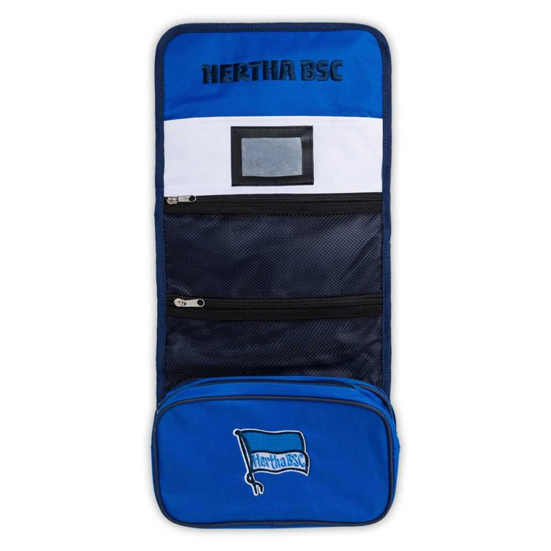 Hertha BSC Berlin Kulturtasche mit Haken Waschtasche Kulturbeutel