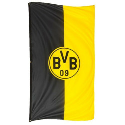 Borussia Dortmund Hissfahne - Hochformat - Fahne Logo (100 x 200 cm) Flagge BVB 09