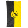 Borussia Dortmund Hissfahne - Hochformat - Fahne Logo (100 x 200 cm) Flagge BVB 09