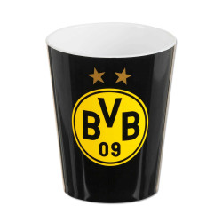 Borussia Dortmund Zahnpflege Set schwarz-gelb (Zahnbürste + Zahnputzbecher) BVB 09