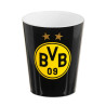Borussia Dortmund Zahnpflege Set schwarz-gelb (Zahnbürste + Zahnputzbecher) BVB 09