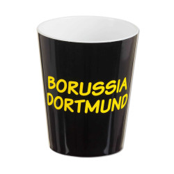 Borussia Dortmund Zahnpflege Set schwarz-gelb (Zahnbürste + Zahnputzbecher) BVB 09