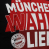FC Bayern München T-Shirt - Münchens wahre Liebe - schwarz Shirt FCB - diverse Größen