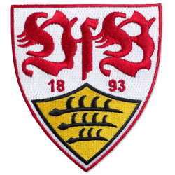 VfB Stuttgart Aufnäher - Wappen 8 x 9 cm - Patch | Aufbügler
