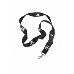 FC St. Pauli Schlüsselband - Totenkopf - schwarz Lanyard Bagdeholder